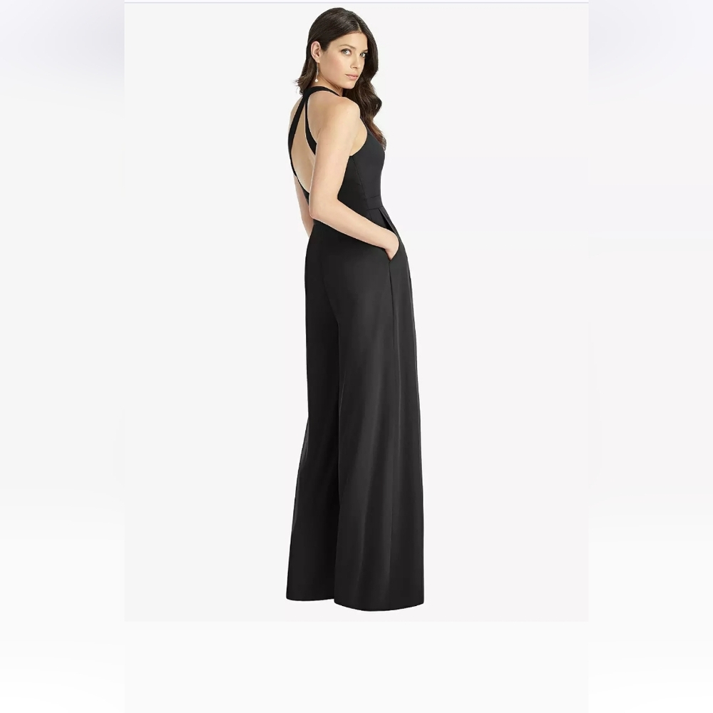 Elegant Black Jumpsuit - Picture 2 of 5
